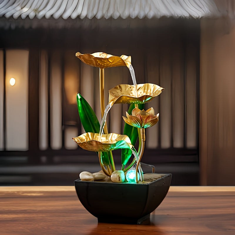 Fontana Interna Serene Lotus – Rilassante e Atmosferica