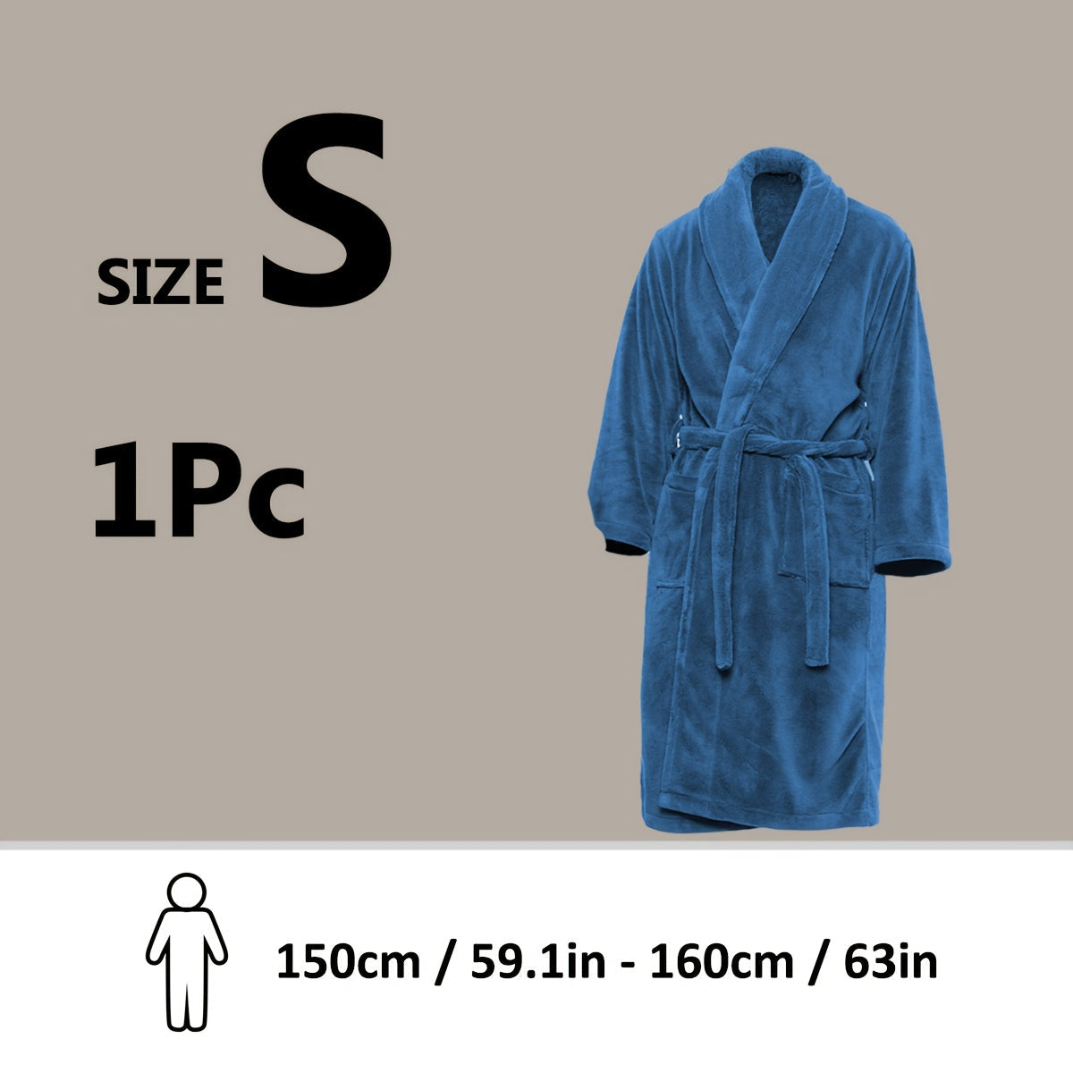 Accappatoio Unisex in Fleece Corallo – Ultra Morbido e Caldo per il Tuo Comfort