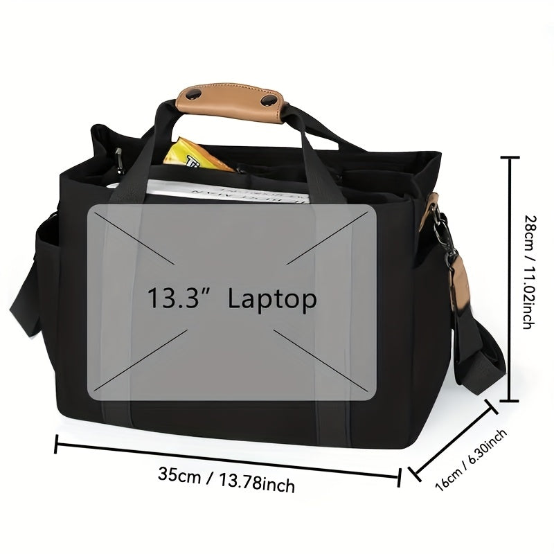 ComfortCarry Borsa Tote Donna – Leggera con Cinghia Rimovibile e Ampio Spazio di Archiviazione