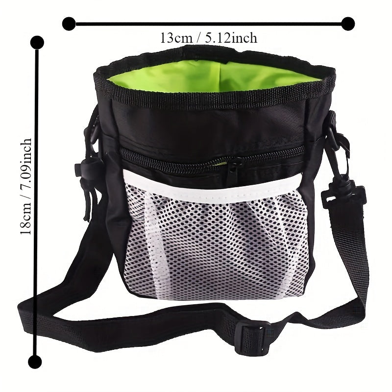 Set di Addestramento per Cani con Borsa in Vita – Completo di Fischietto, Clicker e Sacchetti per Feces