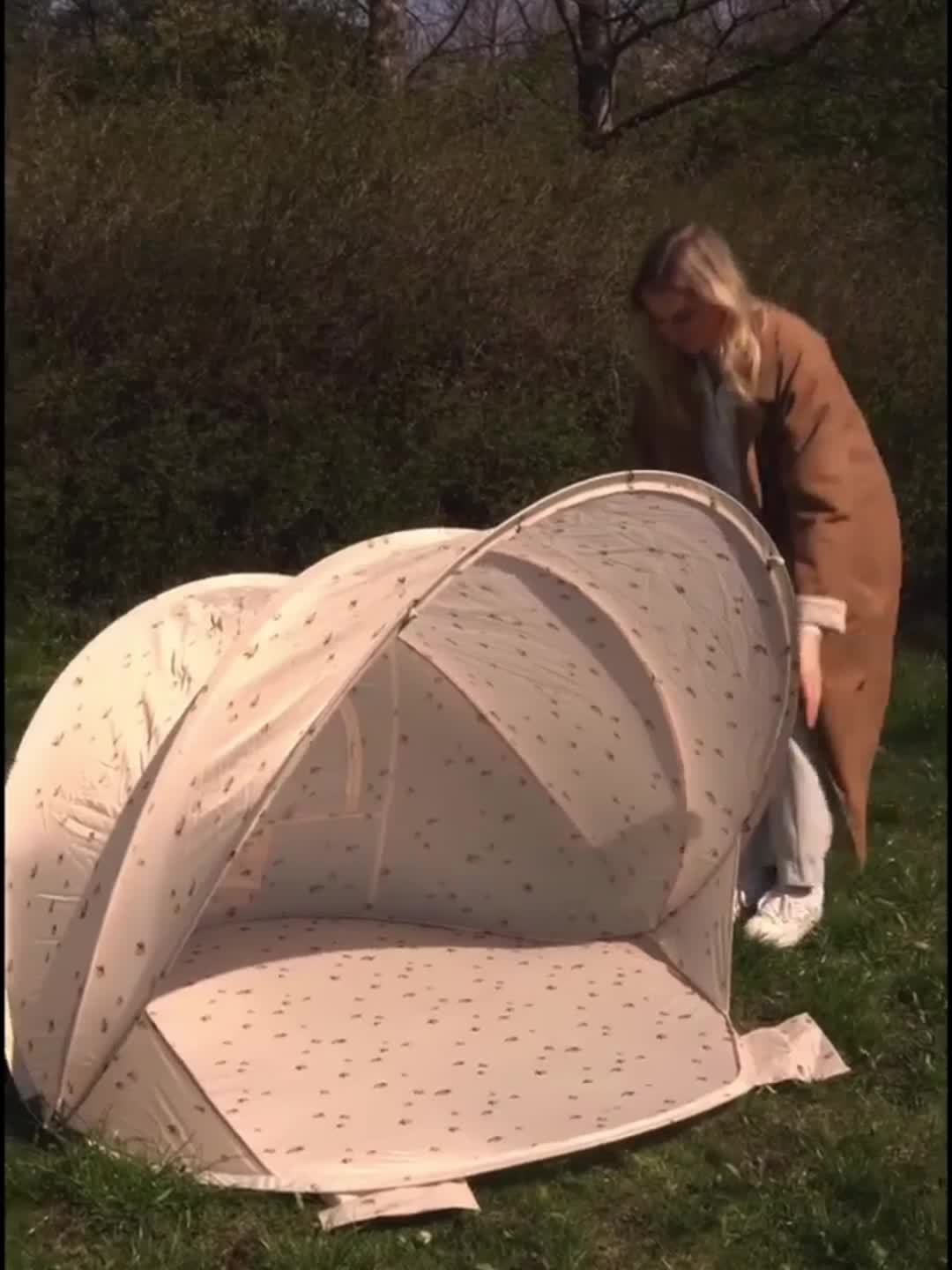 Tenda da Spiaggia Pieghevole per Bambini – Installazione Veloce e Perfetta Protezione dal Sole