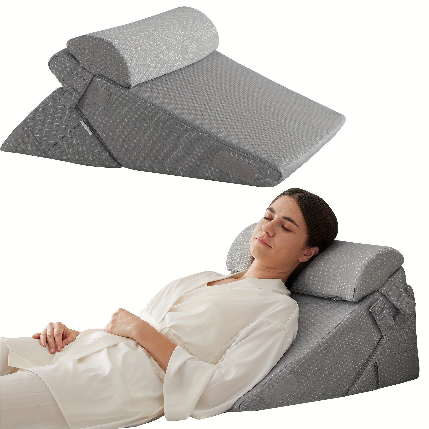 RelaxPlus Cuscino a Cuneo Regolabile – Comfort e Supporto durante il Recupero