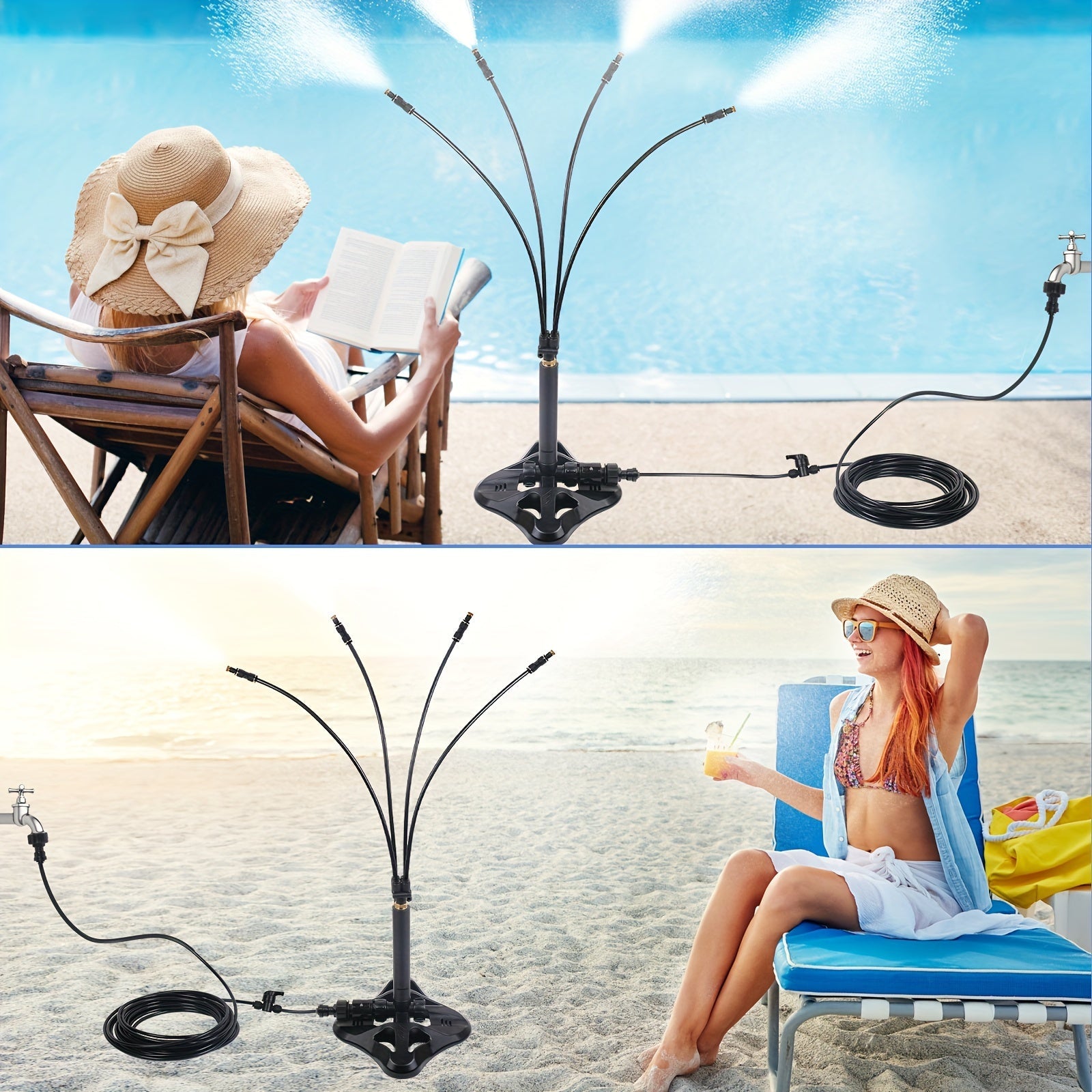 Sistema di Raffreddamento CoolMist – Rinfrescati all'Aperto