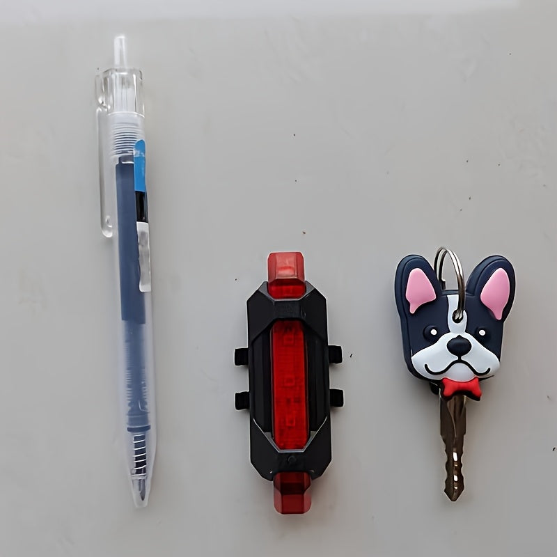 SafeRide LED Luce Posteriore – Ricaricabile USB e Luminoso