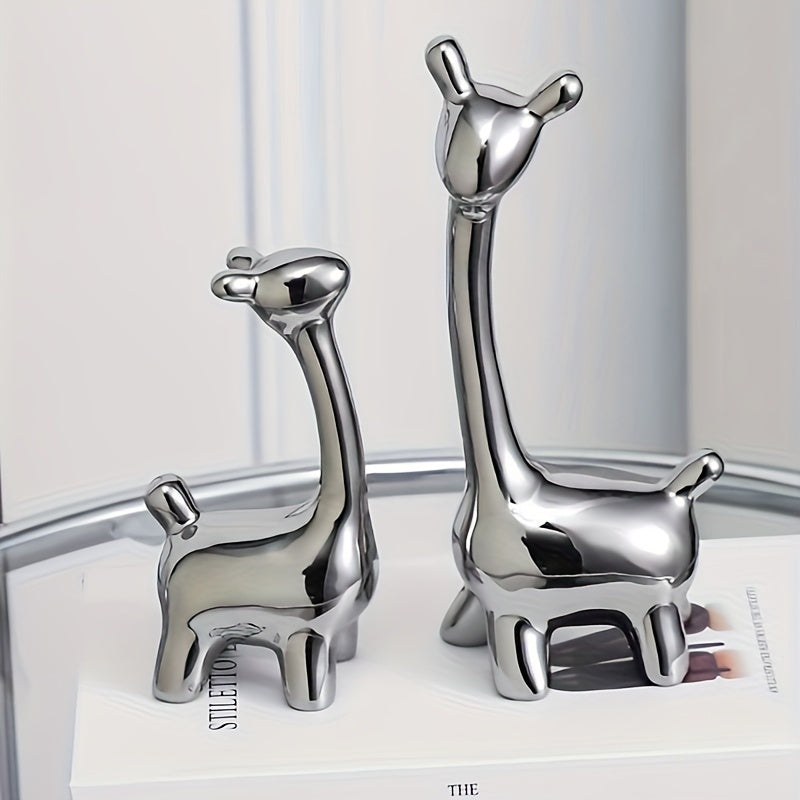 Set di Statue di Giraffe - Per un Look Interno Allegro ed Elegante