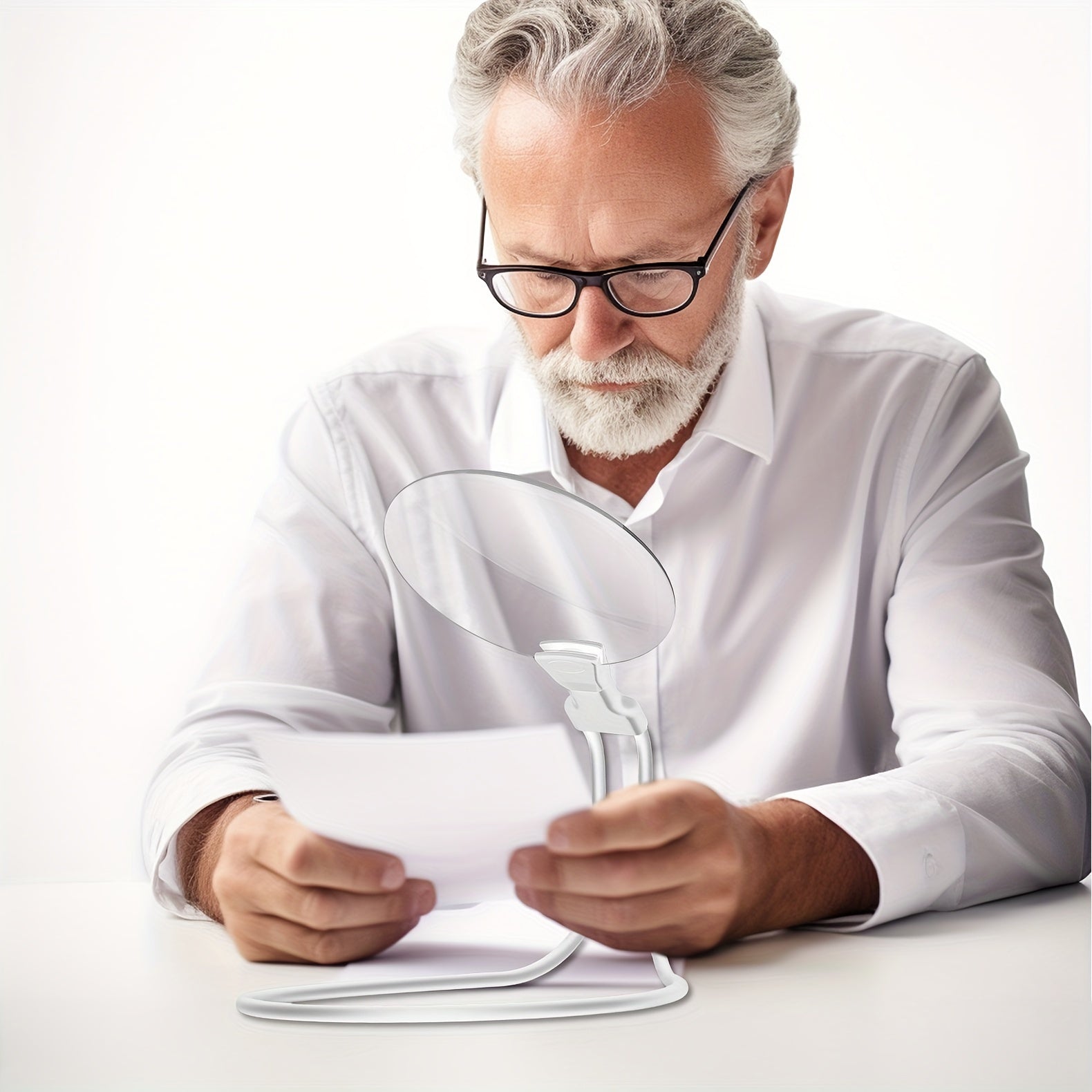 VisionEase 5X Lente d'Ingrandimento – Magnificatore da Collo Unisex