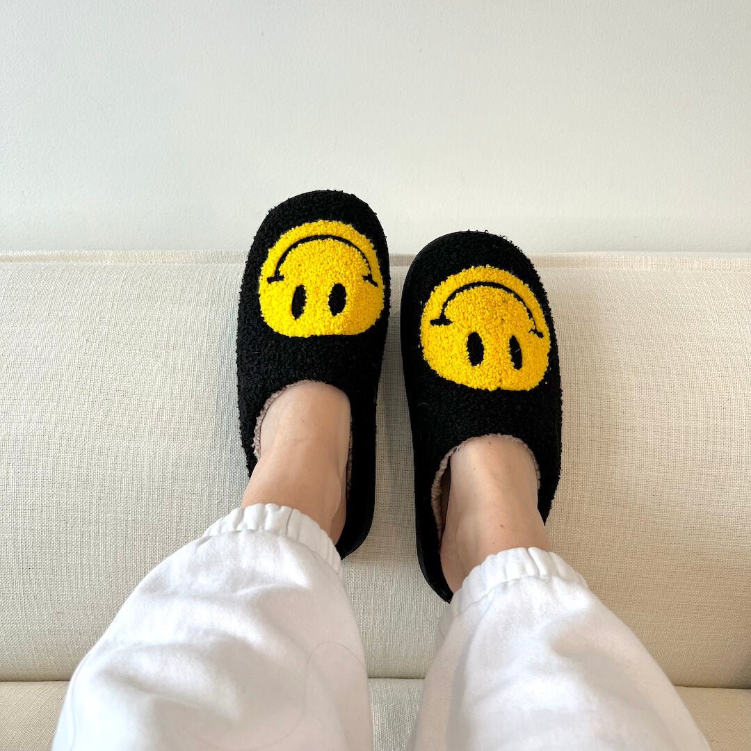 Pantofole Smiley Comfort – Per un'atmosfera allegra e calda