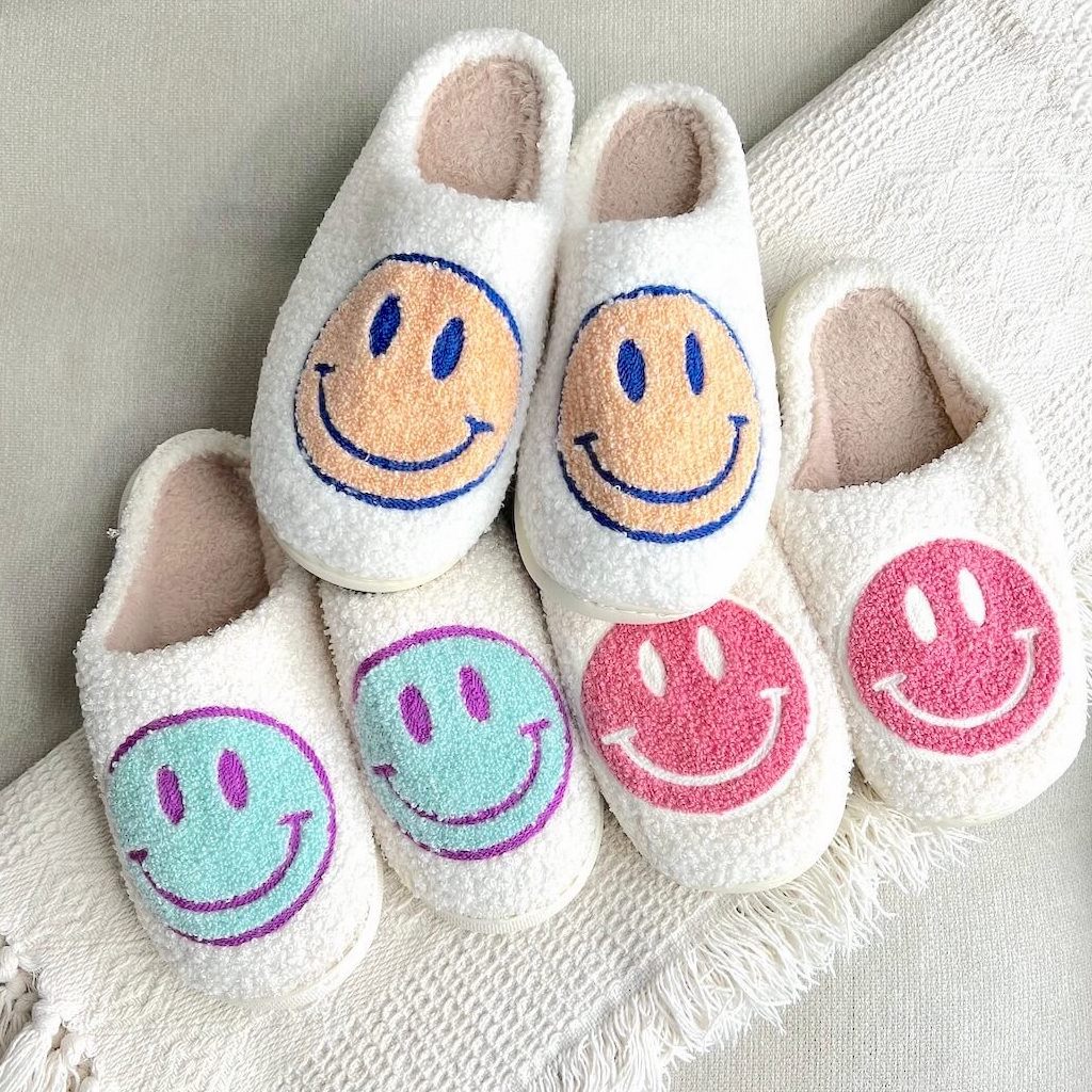 Pantofole Smiley Comfort – Per un'atmosfera allegra e calda