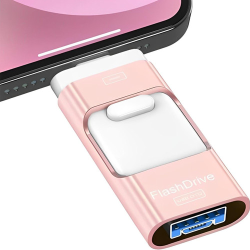 Chiavetta USB 4-in-1 Portatile – Archiviazione Universale per Telefono e PC