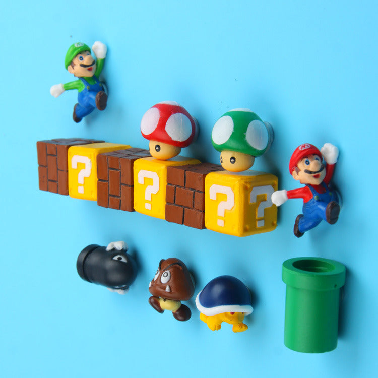 Super Mario Magneti da Frigo – Per una decorazione allegra in cucina