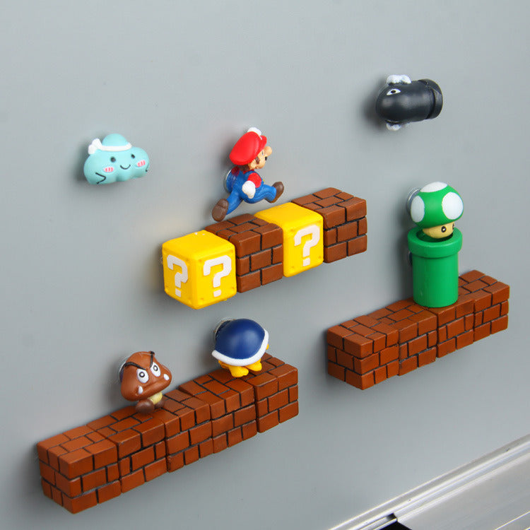 Super Mario Magneti da Frigo – Per una decorazione allegra in cucina