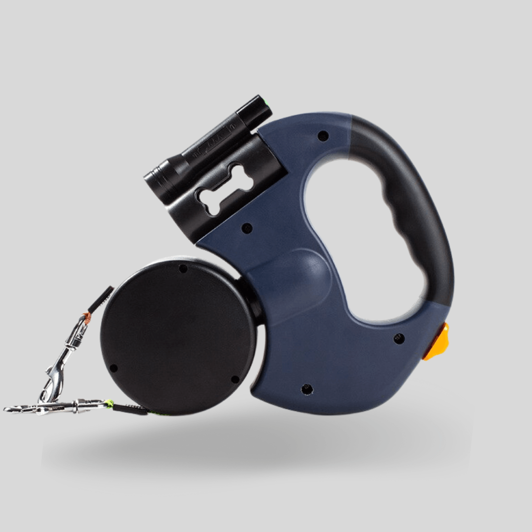 Pantino Guinzaglio Multifunzionale Doppio per Cani – Guinzaglio Regolabile e Resistente per Due Cani