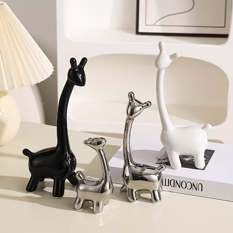 Set di Statue di Giraffe - Per un Look Interno Allegro ed Elegante