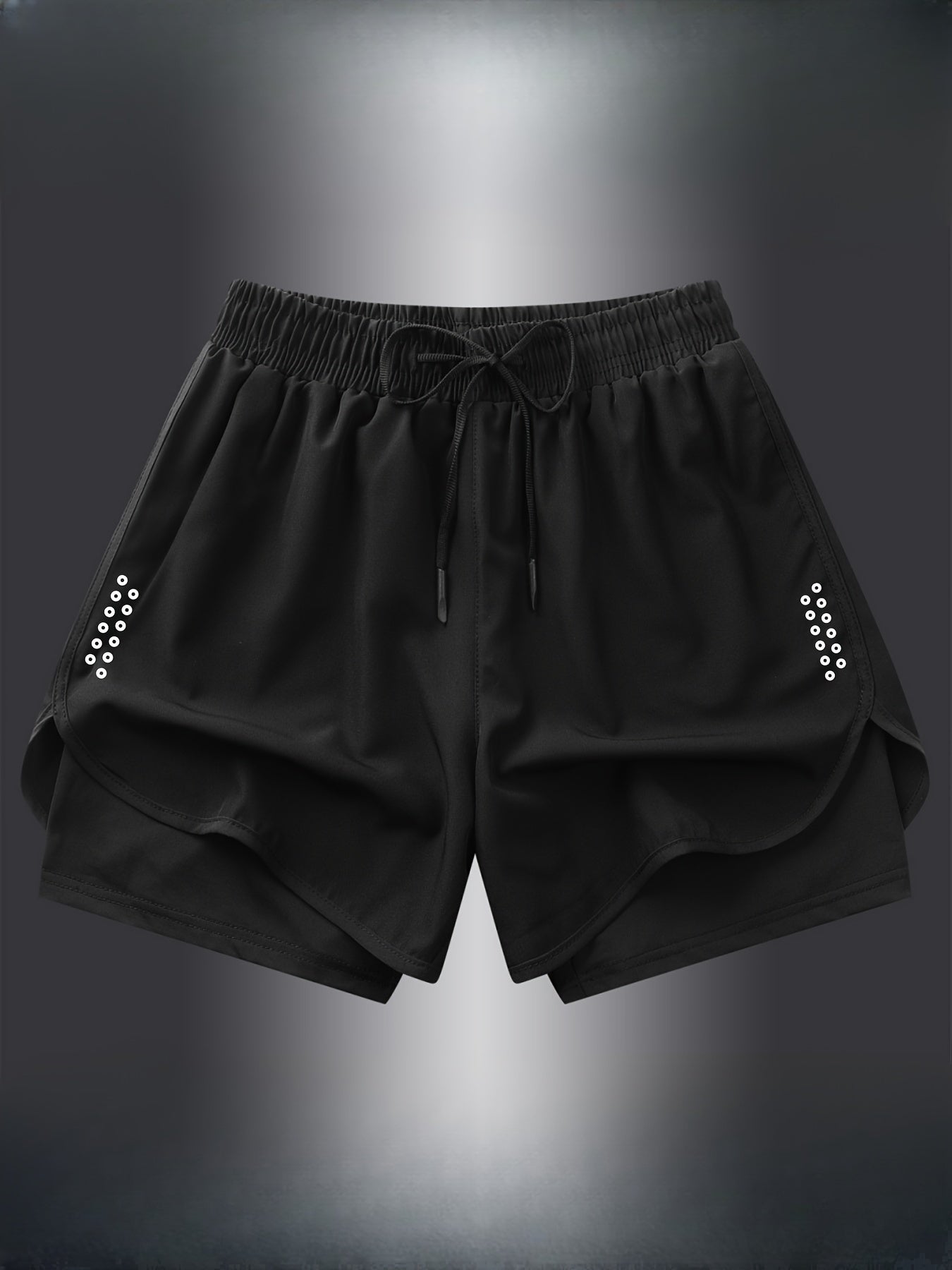 Shorts Sportivi Geometrici per Donne – Eleganti e Traspiranti per Fitness e Corsa