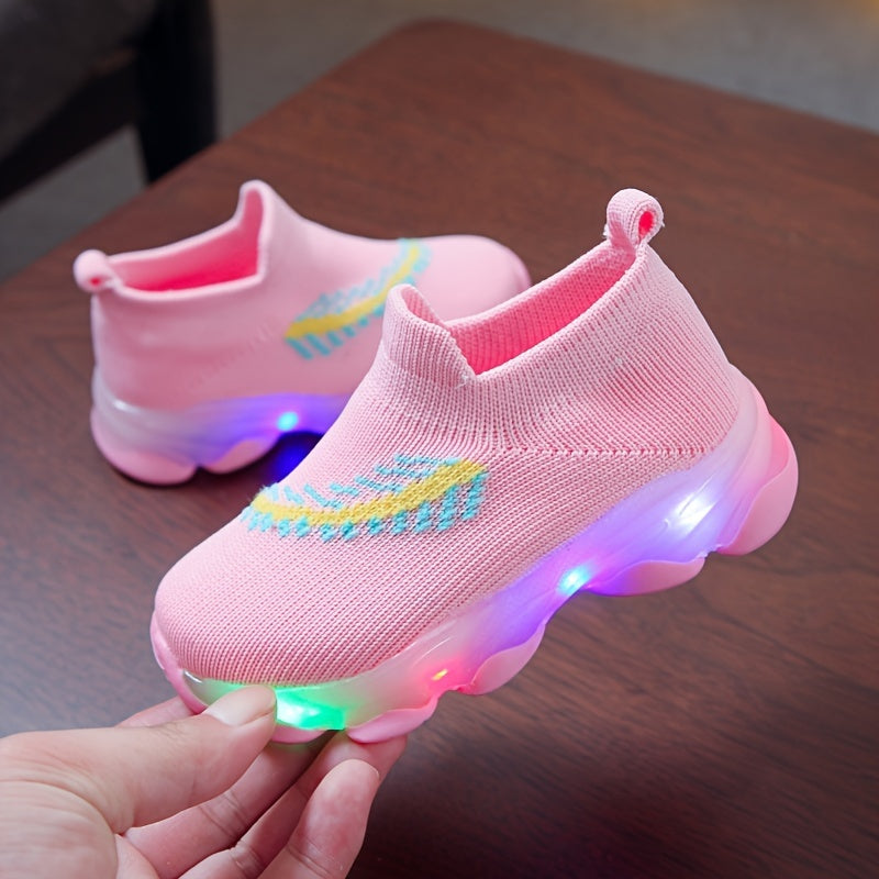 Sneakers Luminescenti per Ragazze – Traspiranti e Confortevoli per Tutte le Stagioni
