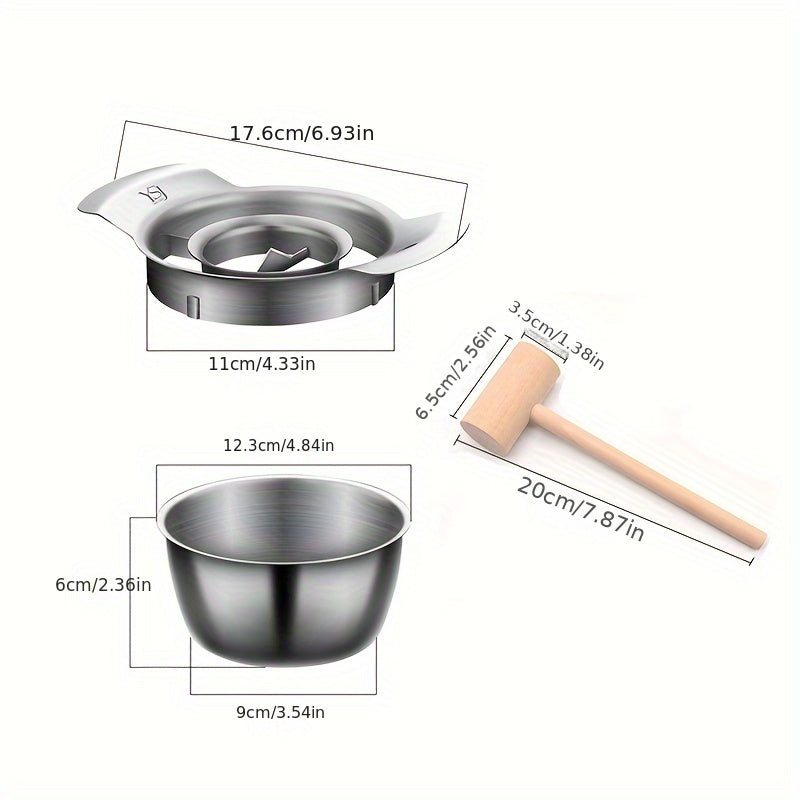 Set di Sbucciatori di Melograno – Raccogliere e Sbucciare Melograni in Modo Veloce e Facile