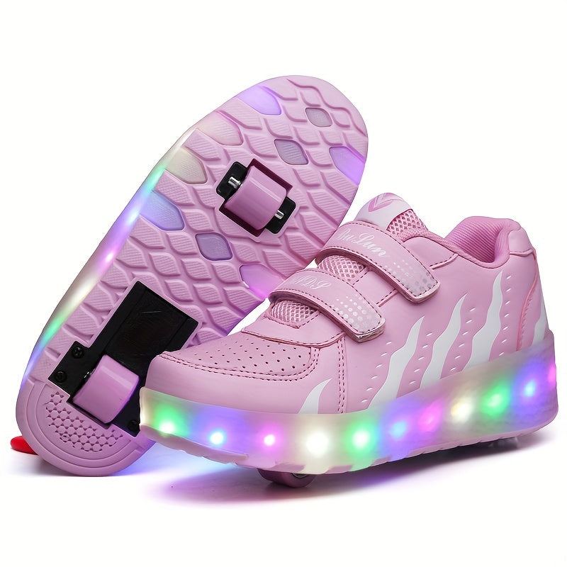 LightYoung Sneakers Roller Illuminate - Per Bambini che Amano Muoversi