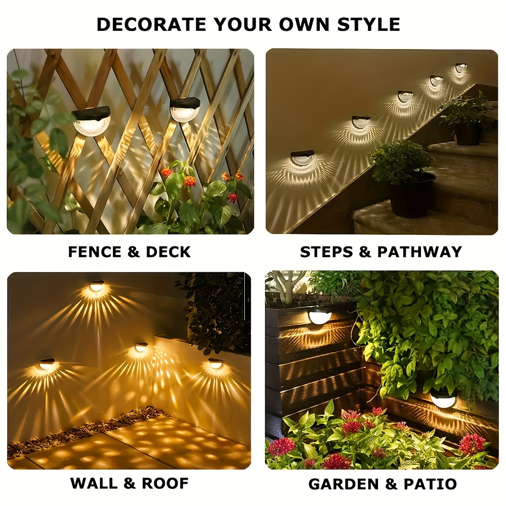 SolarGlow Illuminazione LED Mezzo giro – Elegante e Sostenibile