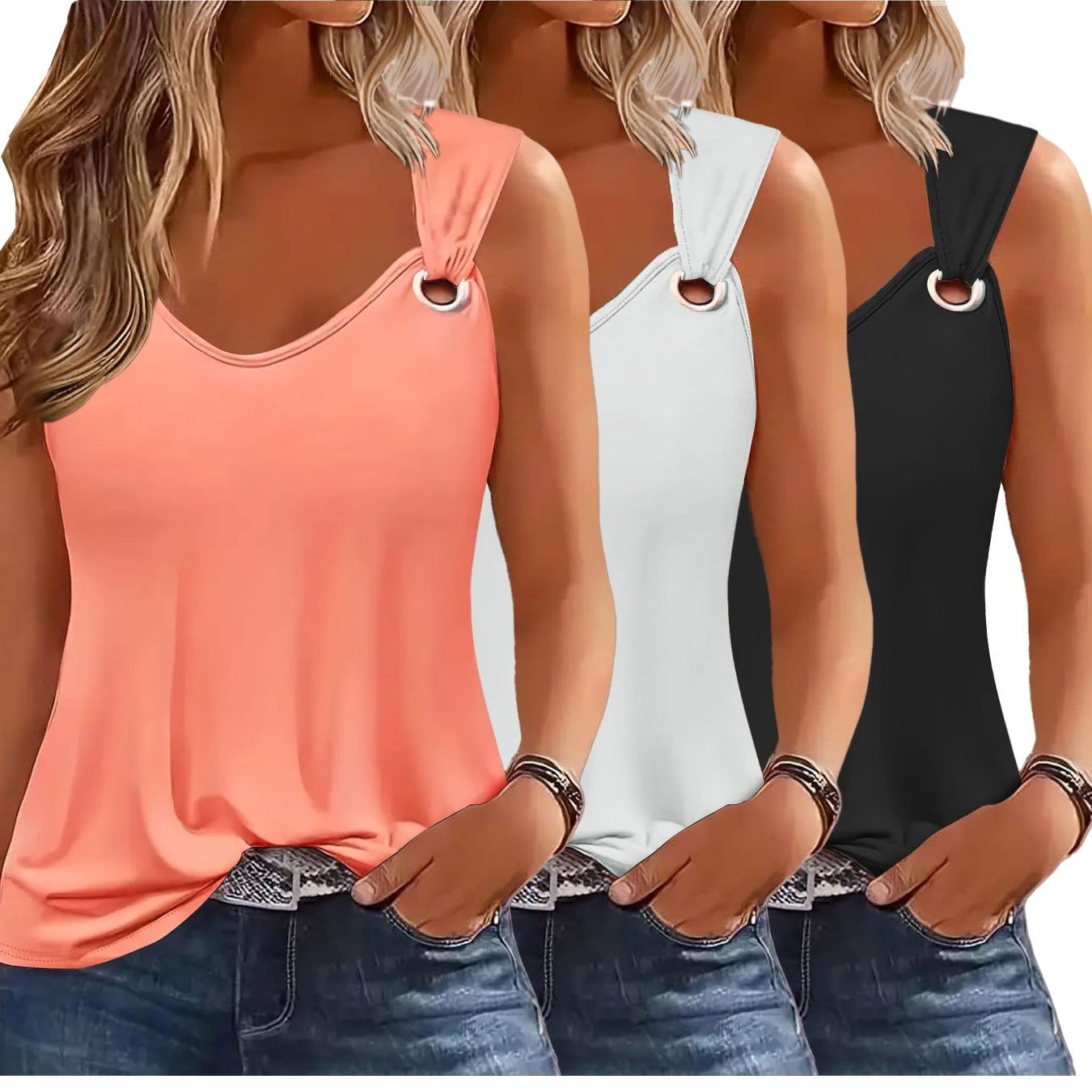 Top da donna 3-Pack – Estivo e Comodo