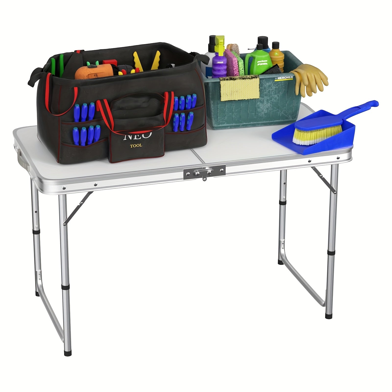 Tavolo da Campeggio Pieghevole - Leggero e Portatile, Ideale per Feste e Attività all'Aperto