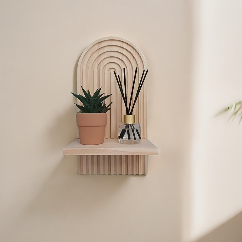 Mensola Boho Rainbow - Spazio di Stoccaggio Elegante per Ogni Stanza