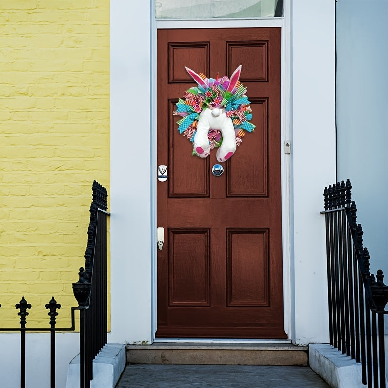 Ghirlanda di Coniglio di Pasqua – Perfetta per Decorazioni Primaverili e Pasquali