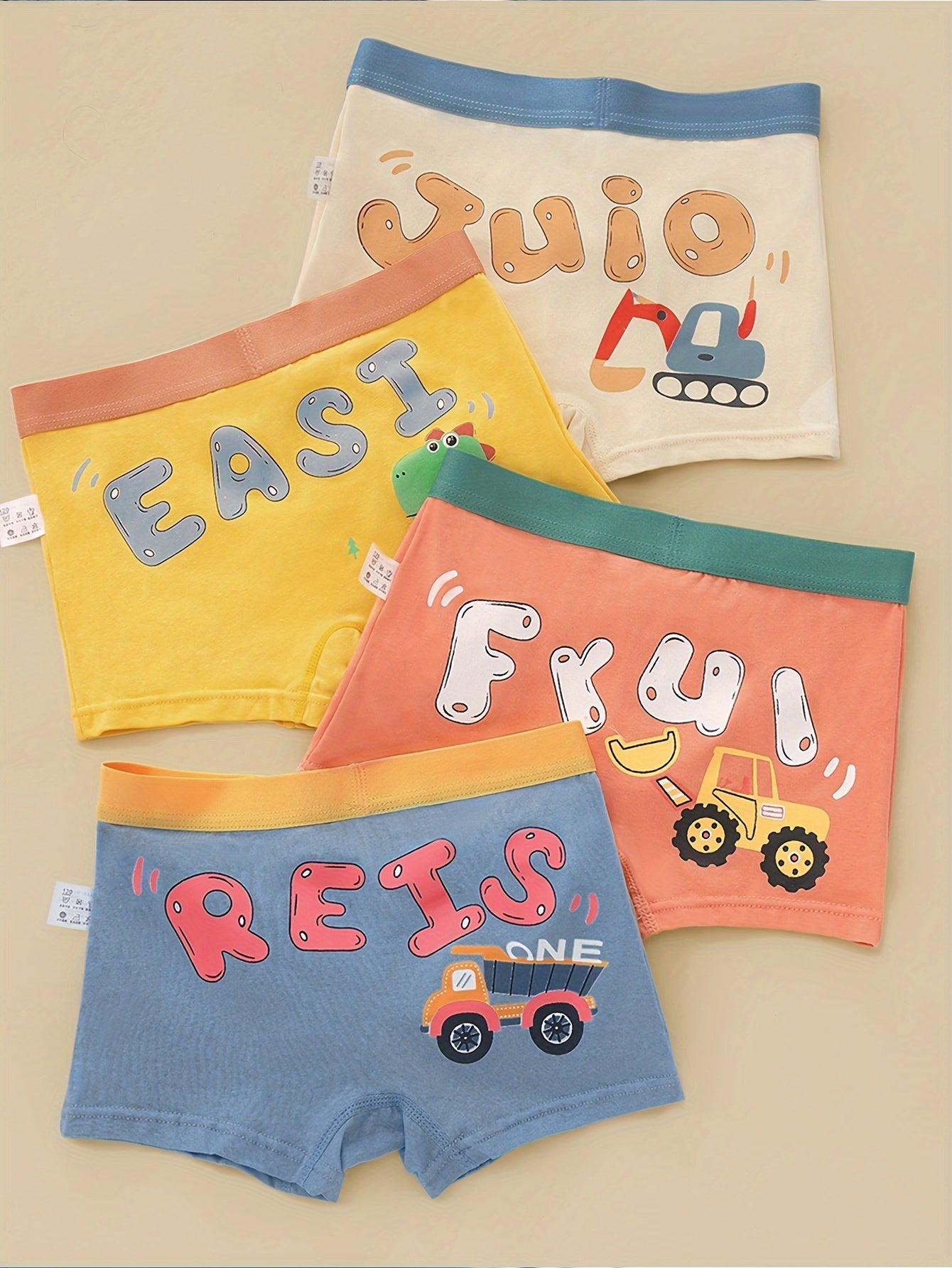 Set di Biancheria Intima Spaziale per Bambini - Comfort per Giovani Astronauti