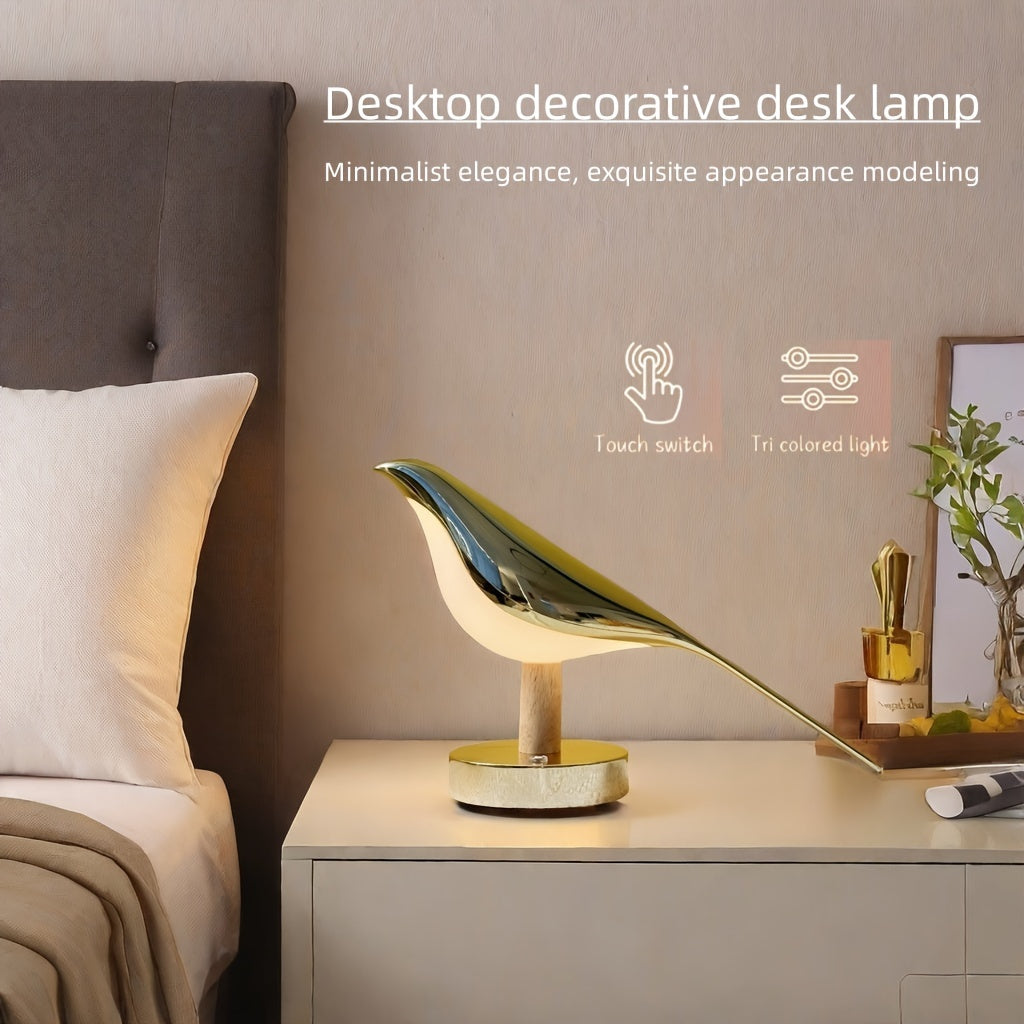 Lampada LED a Forma di Uccello - Eleganza e Relax in Ogni Spazio