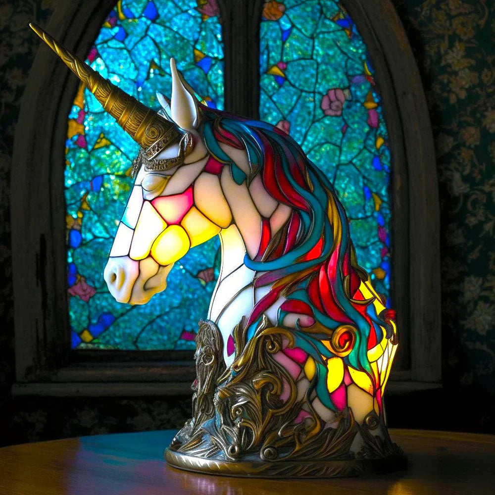 Lampada Animale in Vetro Mosaicato Artistico – Colore e Atmosfera in Casa