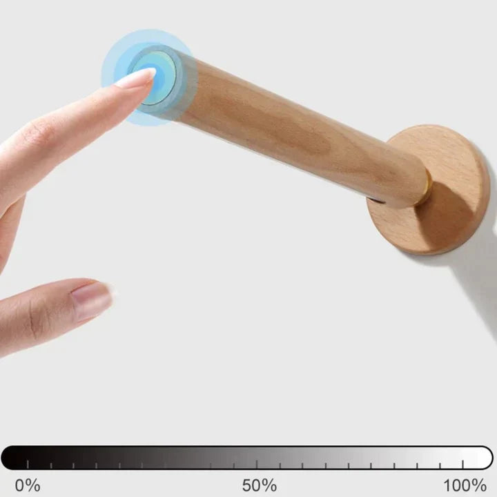 Aura Lampada da Parete in Legno - Per Illuminazione Atmosferica e Flessibile