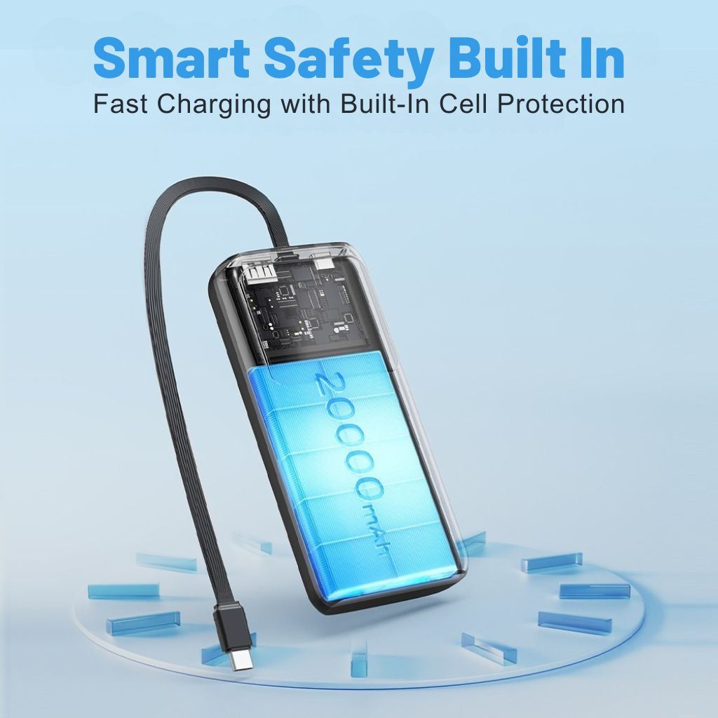 VoltMate Pro 65W – Powerbank Multicarica Smart con Display Touch