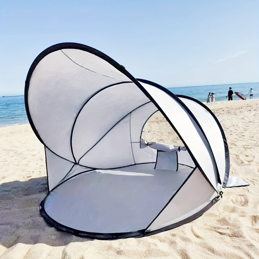 Tenda da Spiaggia Pop-Up Veloce – Facile da Montare e Protezione per Tutti