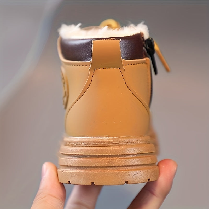 Stivali in Fleece alla Moda per Bambini - Caldi e Impermeabili