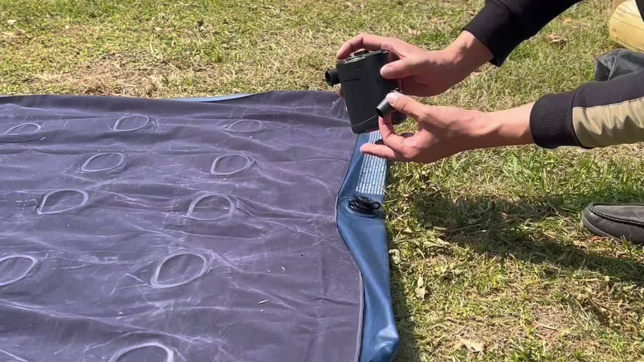 Pompa d'Aria Mini Ricaricabile – Senza Fili & Ultra Leggera per Uso all'Aperto