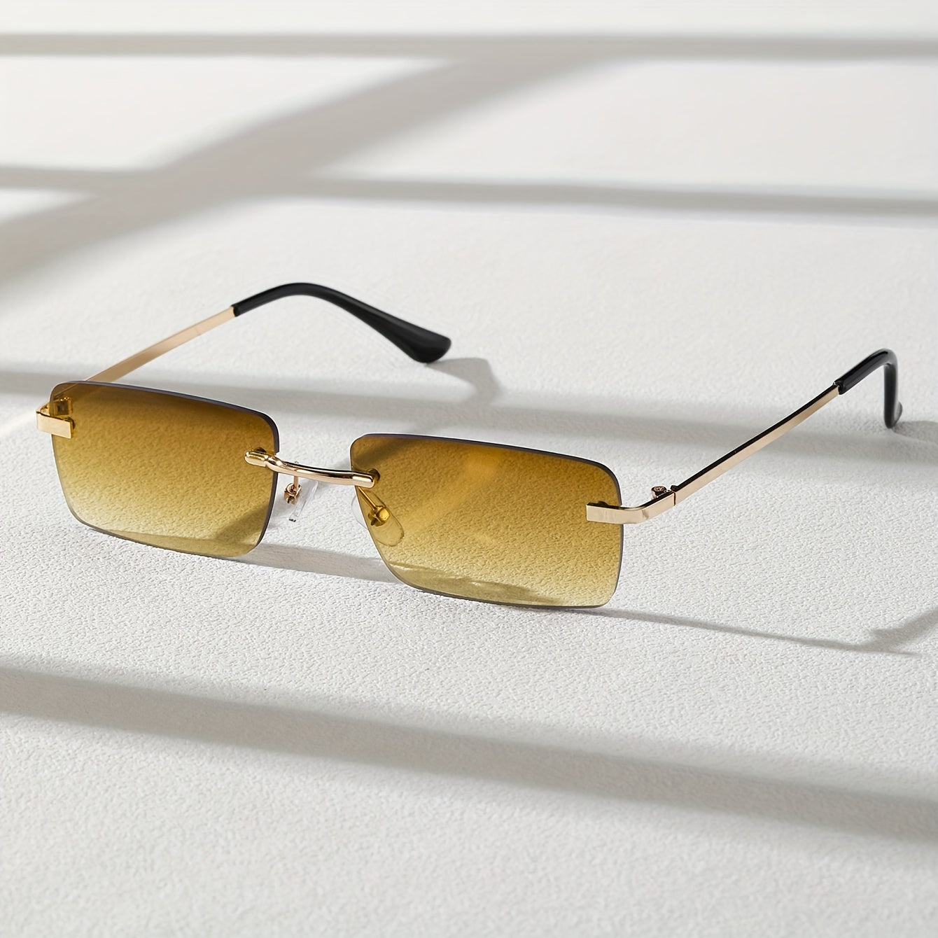 Occhiali da Sole Senza Montatura – Eleganti e Confortevoli per Uomini