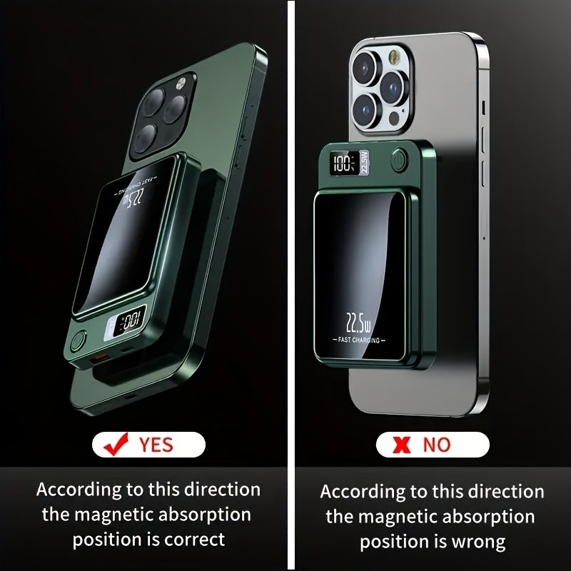 Powerbank Magnetica 10000mAh – Veloce e Affidabile