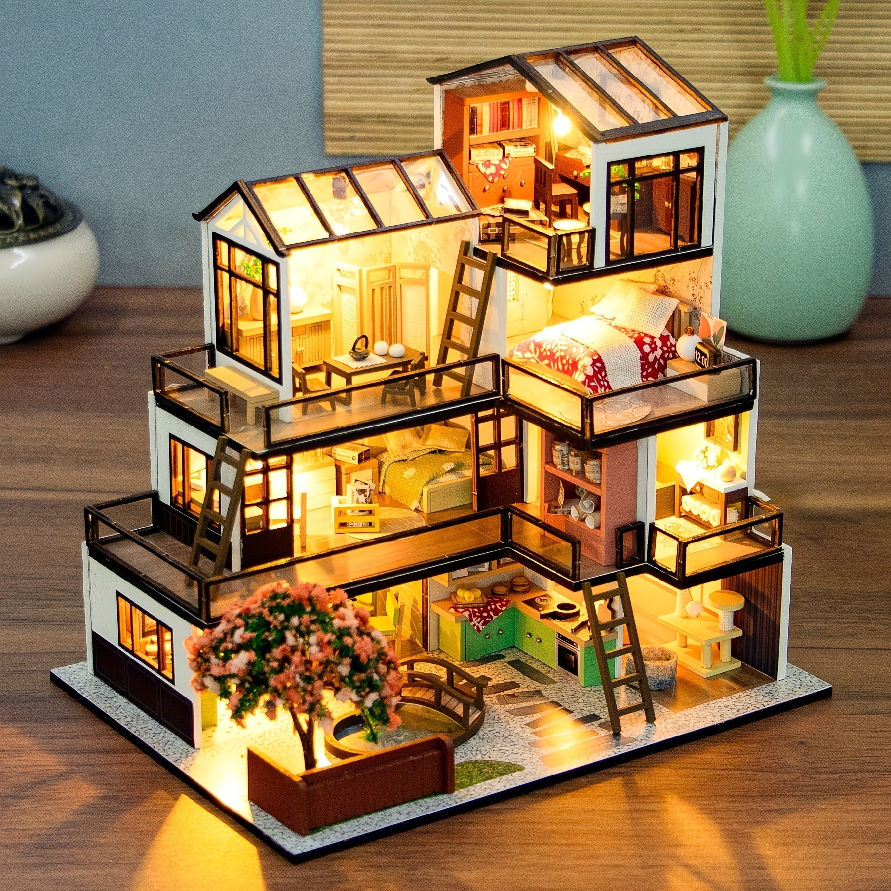 Lichtnest Miniatura Casa - Divertimento Creativo per Ogni Hobbyista