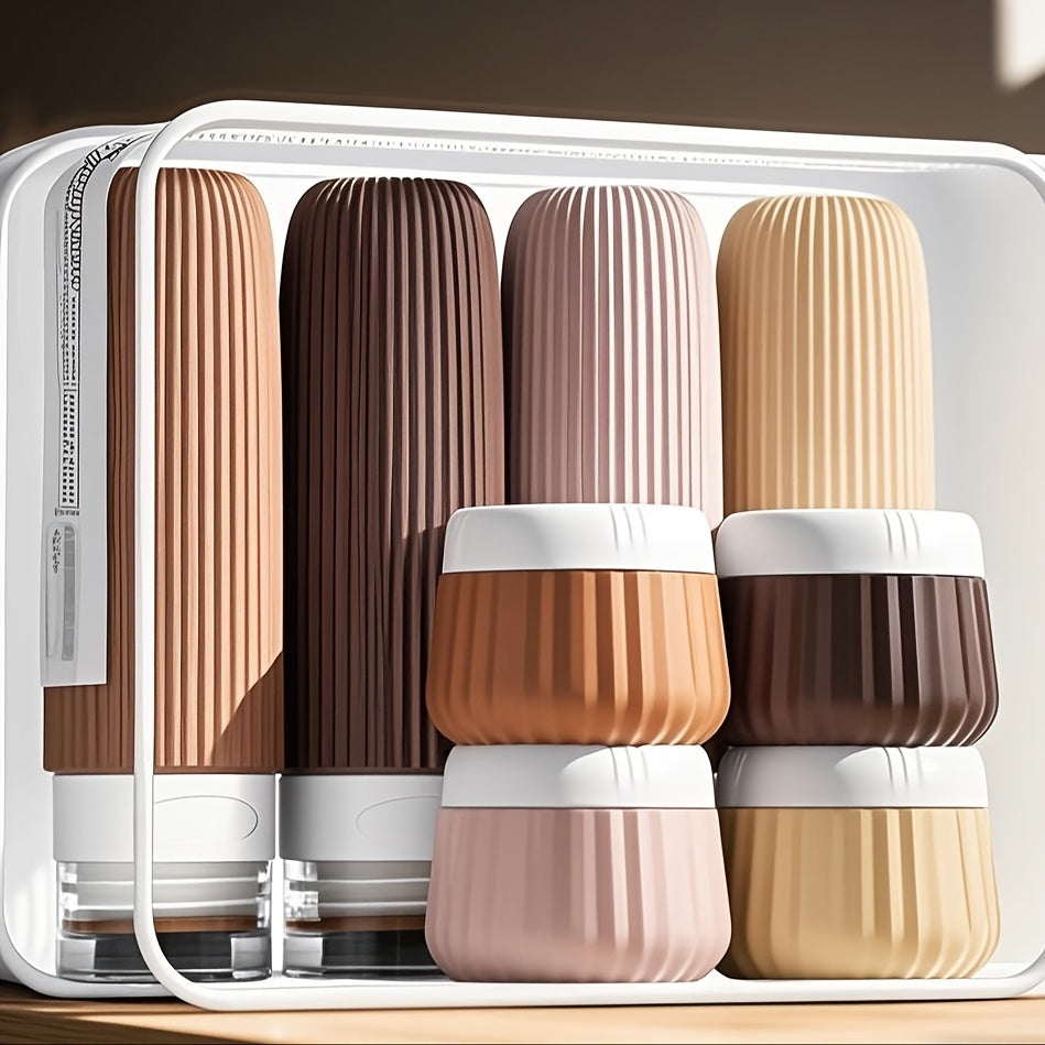 Set di Flaconi da Viaggio Pratici – Sicuri e Comodi per Viaggiare