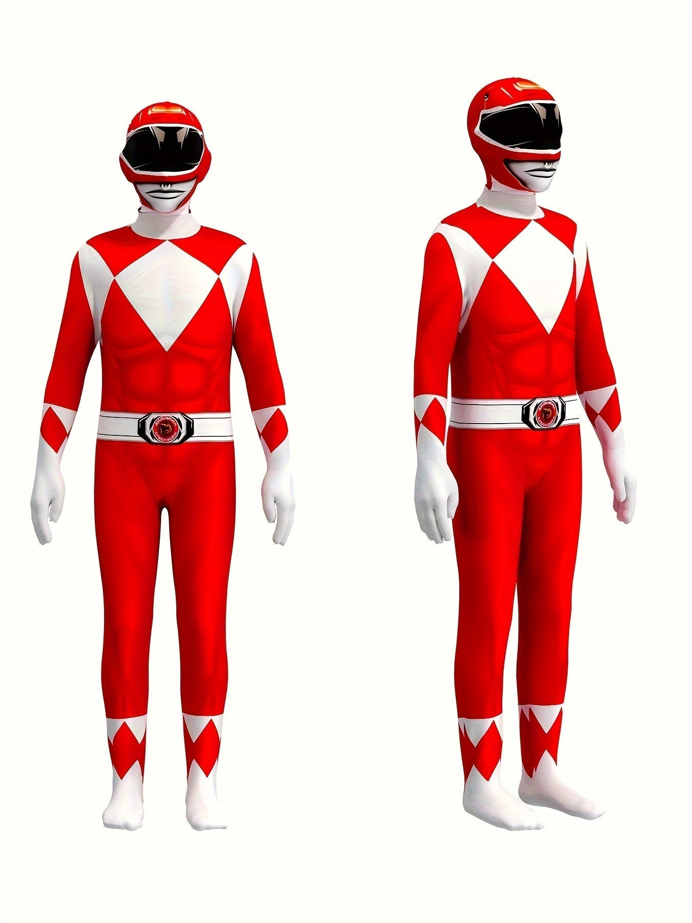 Costume Power Ranger – Cosplay Red Ranger per Bambini