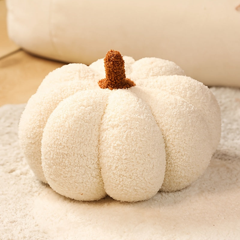 Cuscino a Forma di Zucca in Pile – Accogliente e Morbido per Decorazioni Autunnali