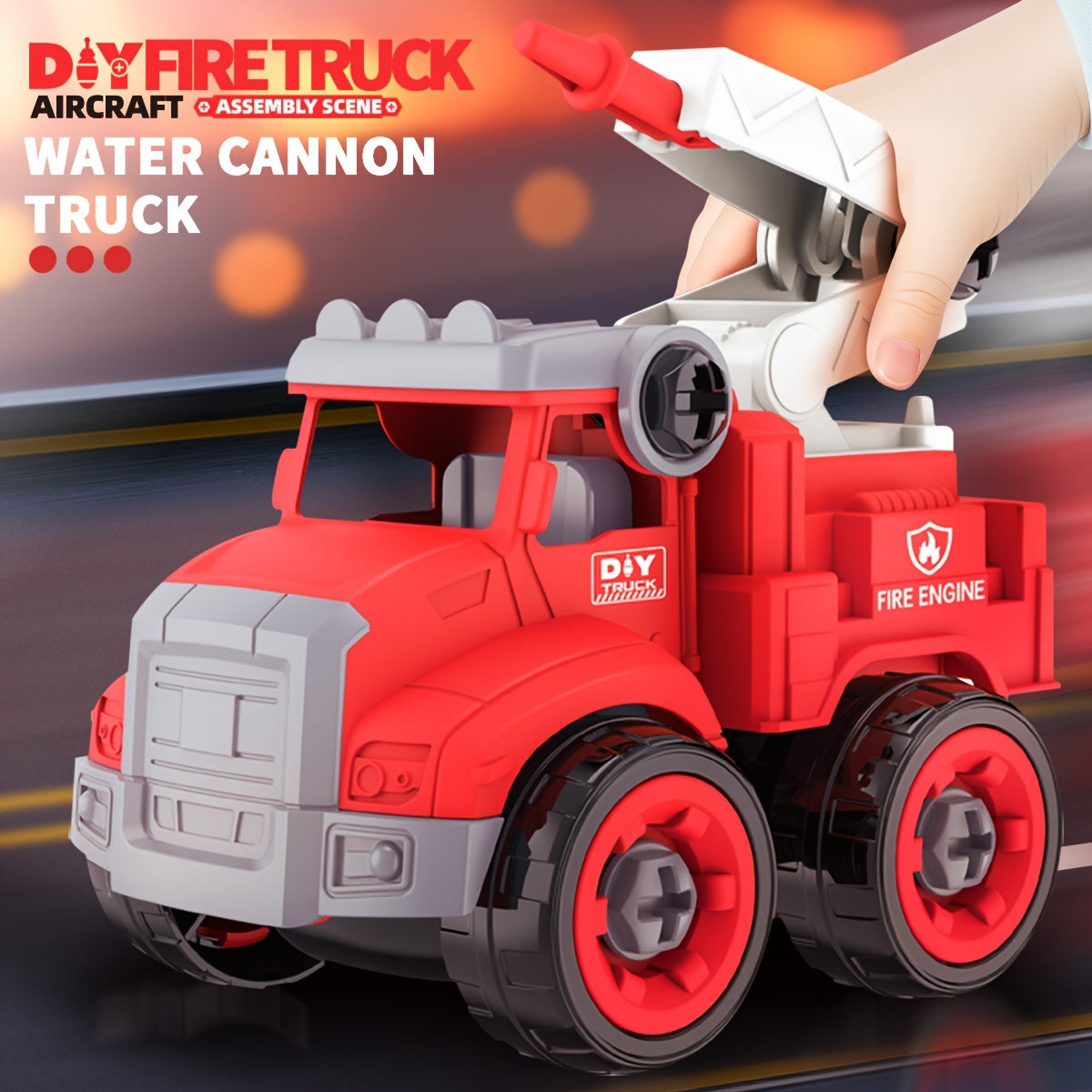 Set di Costruzione Eroi dei Vigili del Fuoco - Crea i Tuoi Veicoli dei Vigili del Fuoco e Salva la Giornata