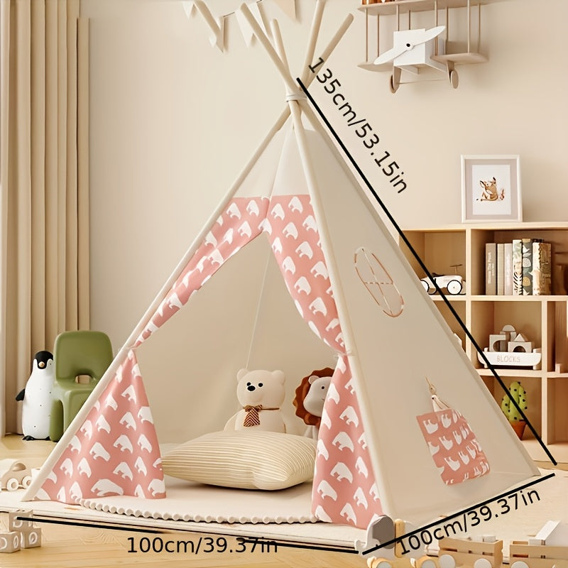 Tenda Tipi Multifunzionale KiddieTipi - Tende Morbide per Interni ed Esterni