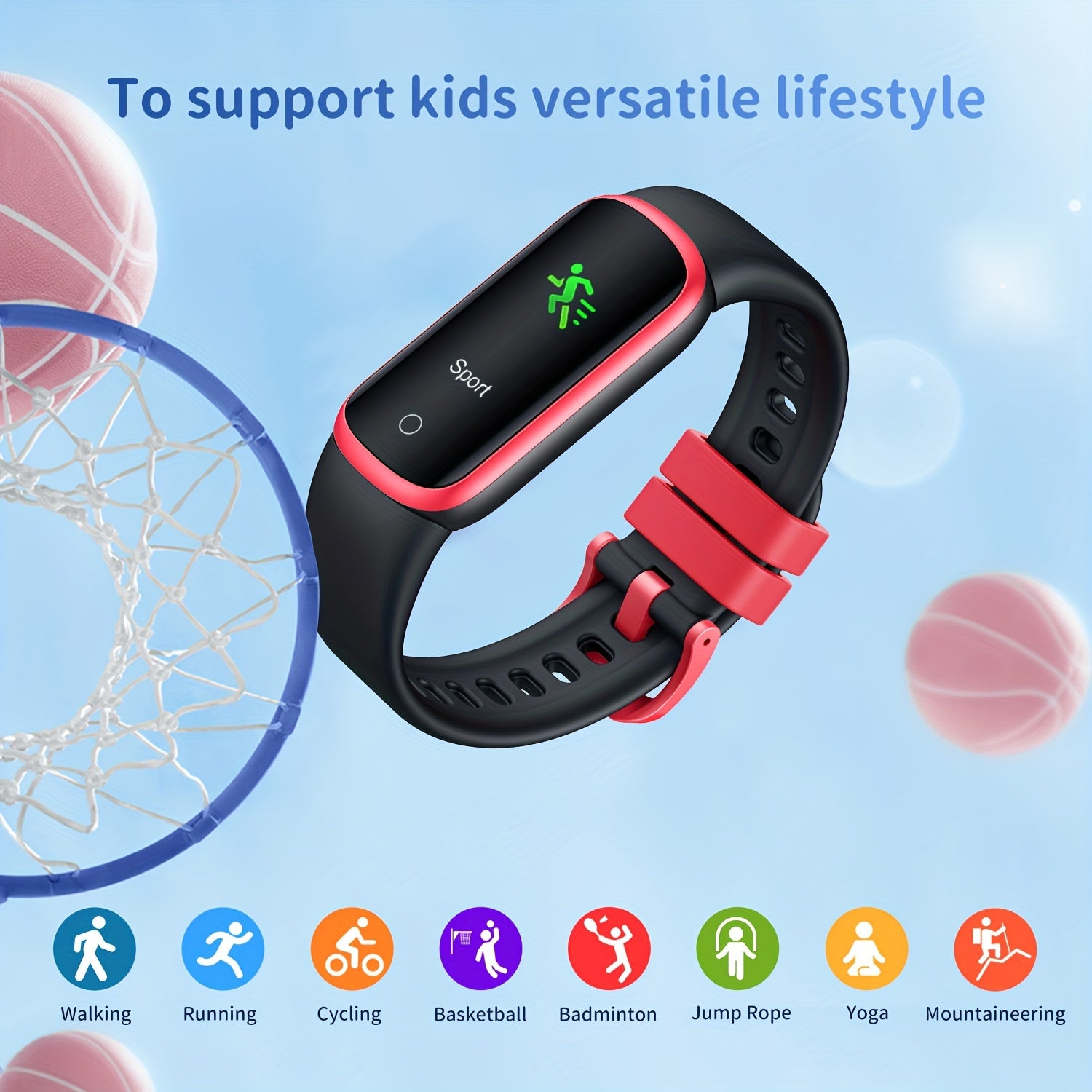 Orologio ActiveKid Smart - Per Bambini con Contapassi e Contacalorie
