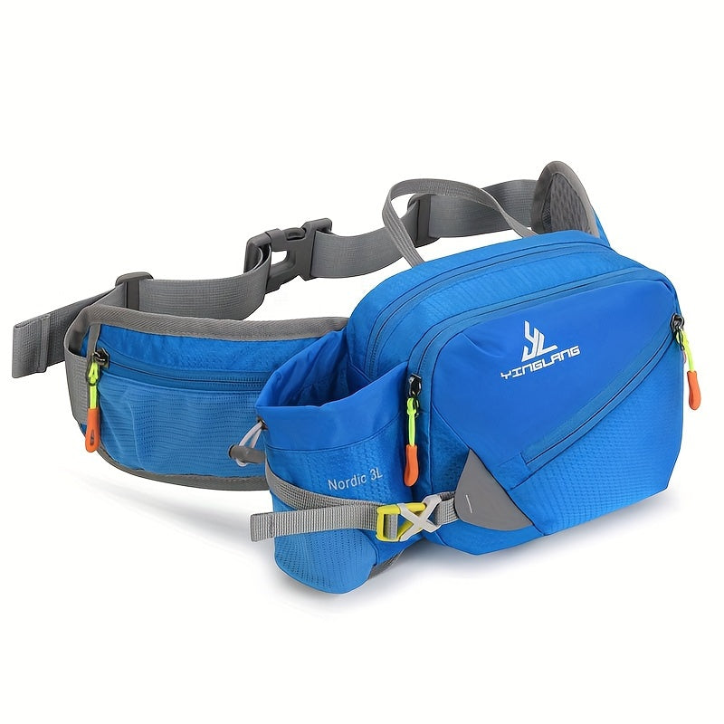 Borsa da Corsa Versatile con Portabottiglie – Nylon Durevole con Cerniere per Escursioni e Maratone