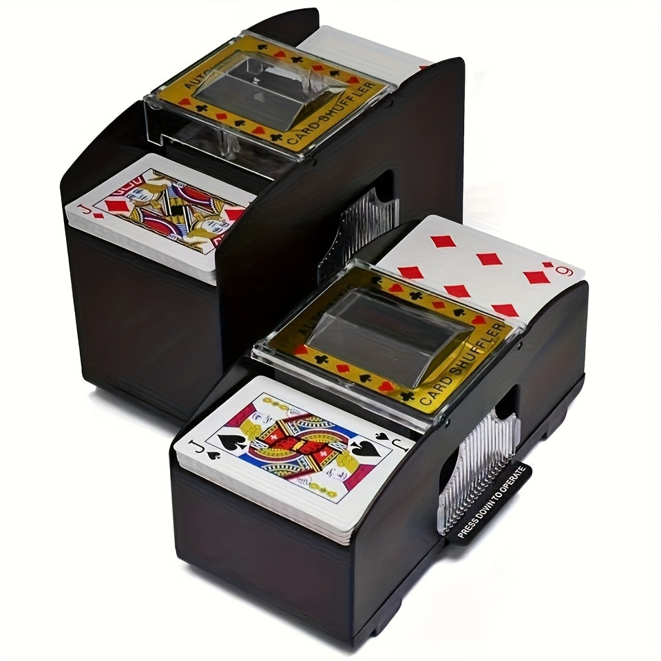 Shuffler Automatico per Carte – Mescola Carte Velocemente e Facilmente per Giochi da Tavolo e di Carte