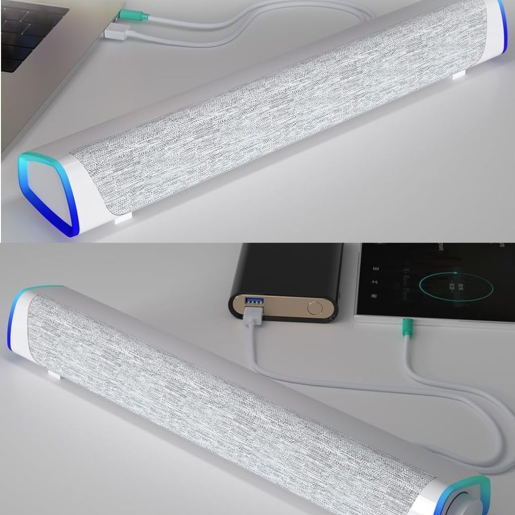 SonicBeam Gaming Soundbar – Suono Dinamico con Atmosfera LED