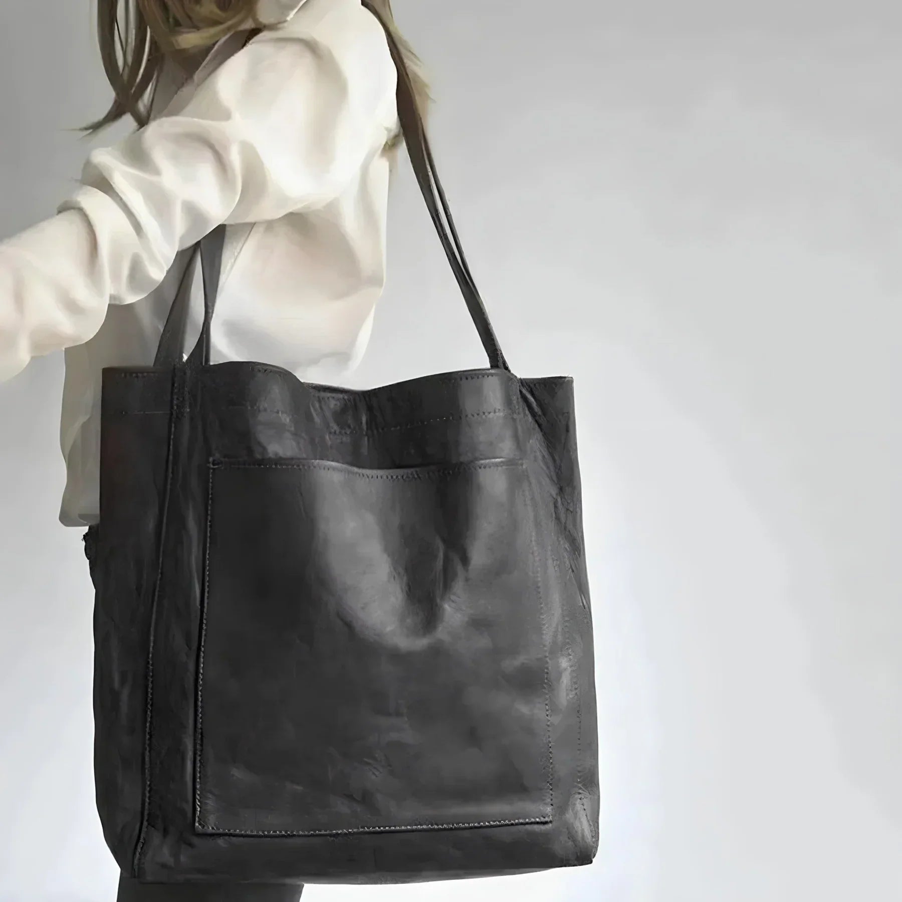 Borsa Shopper in Pelle Julienne - Per Giornate Eleganti e Pratiche