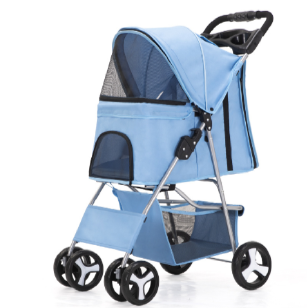 Carrello per Animali Domestici Mobile - Pratico e Confortevole per il Tuo Animale
