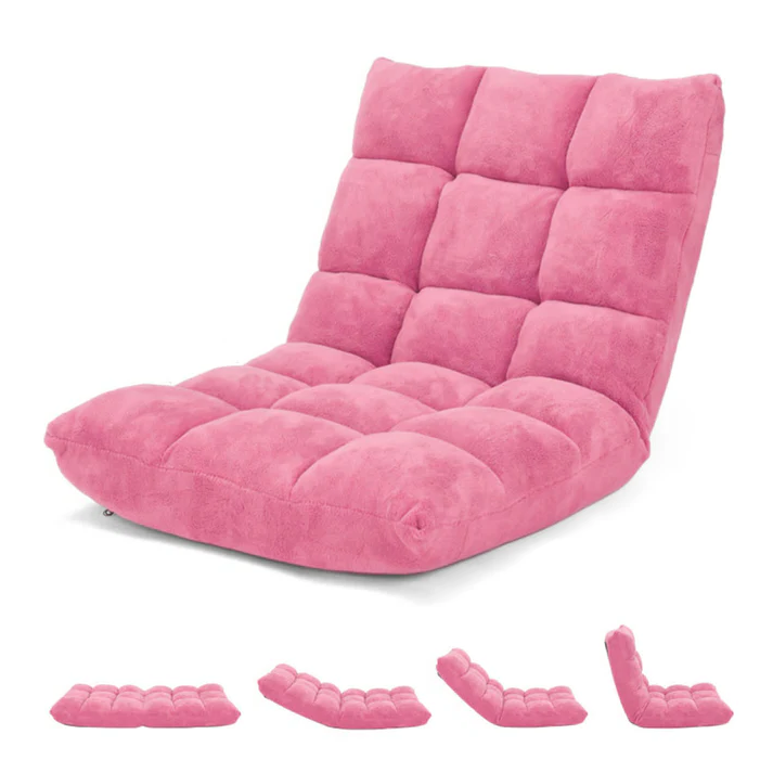 FlexiLounge 14 – Sedia a Terra Regolabile con Comfort Estremo