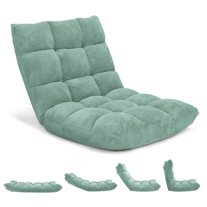 FlexiLounge 14 – Sedia a Terra Regolabile con Comfort Estremo